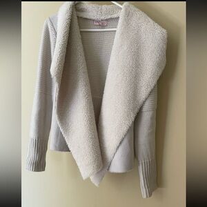 Philosophy cream knit cardigan